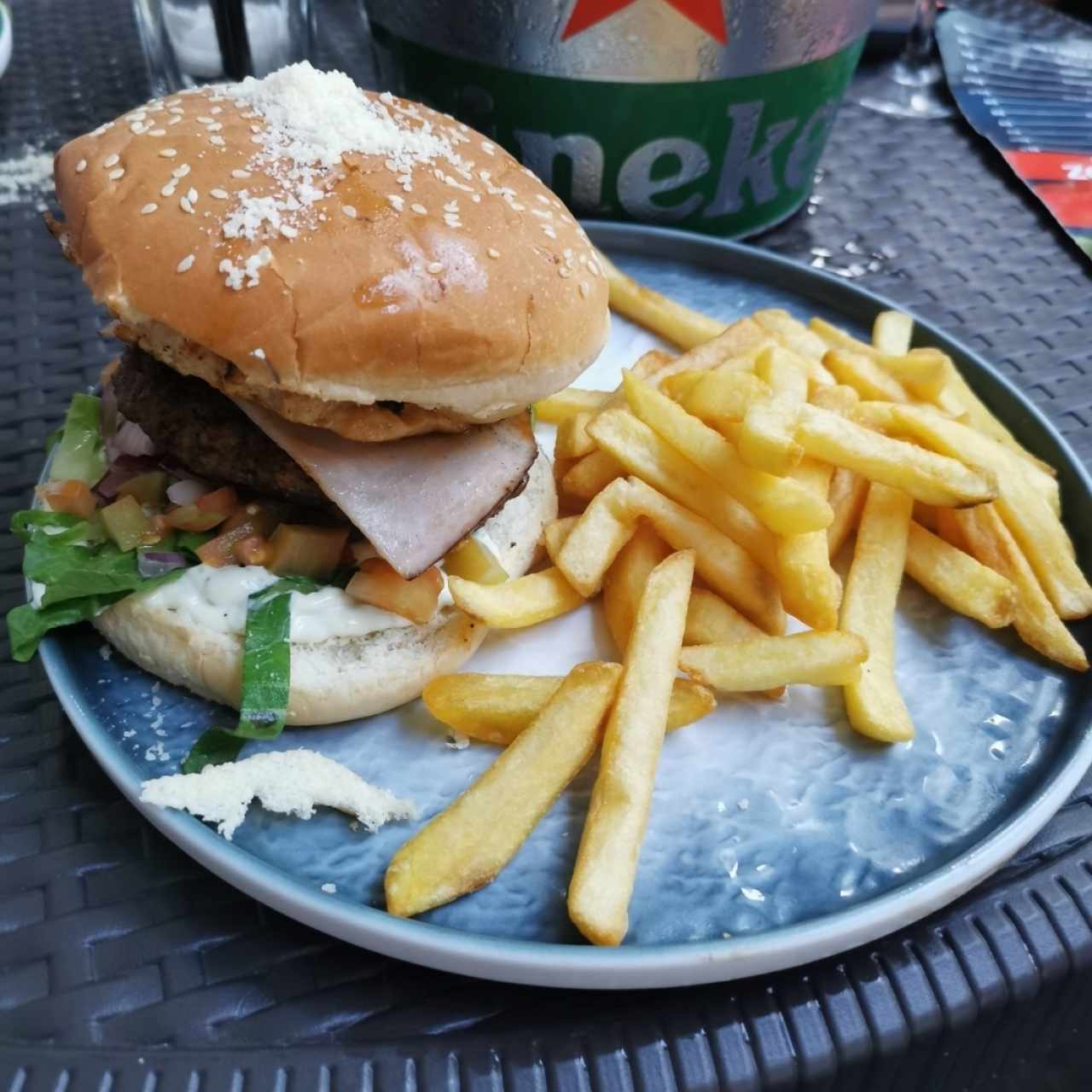 Platos - Hamburguesa mixta