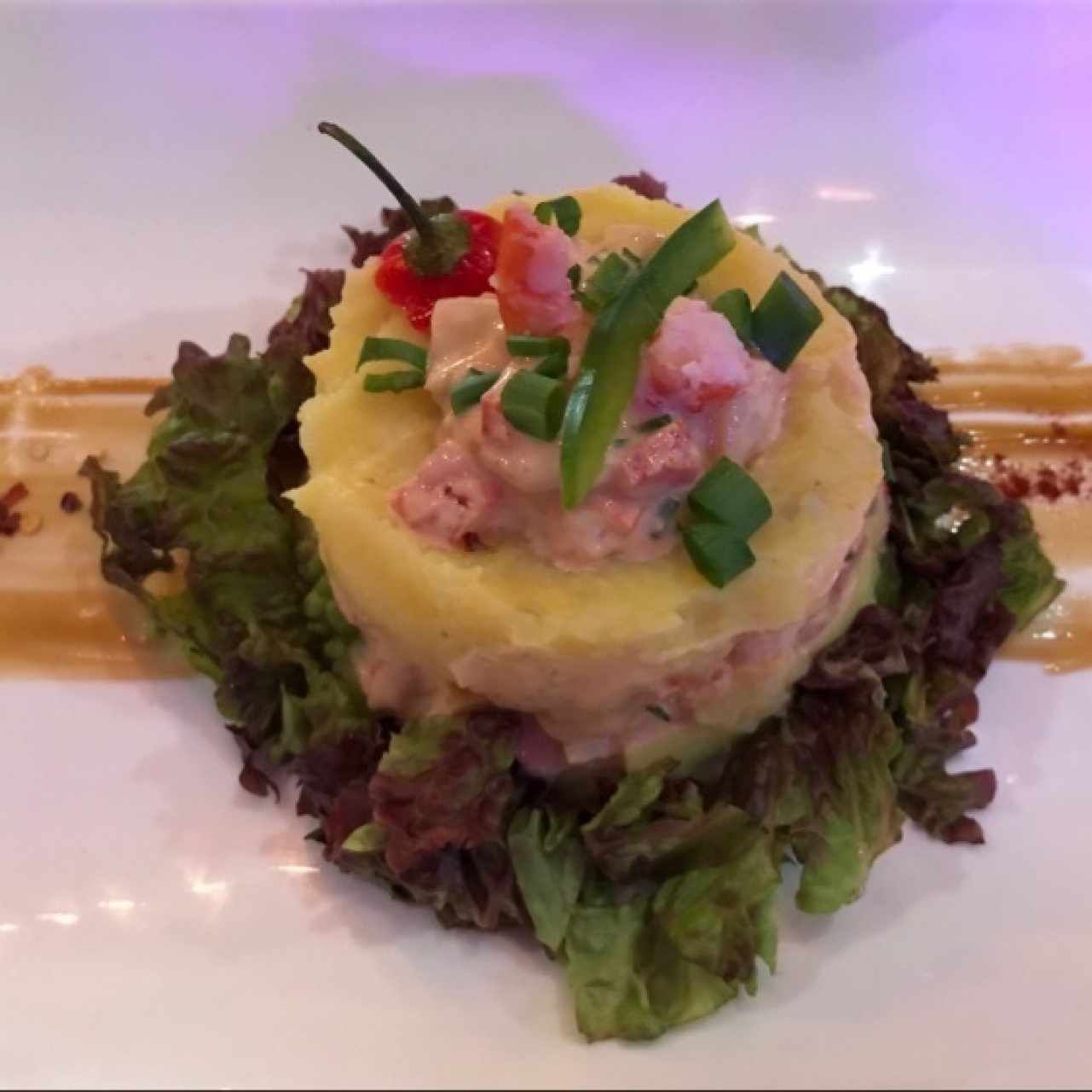 Causa de Camarones 