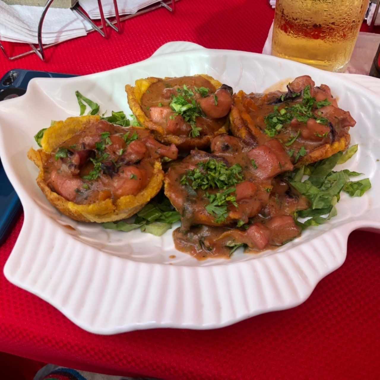 patacones rellenos 