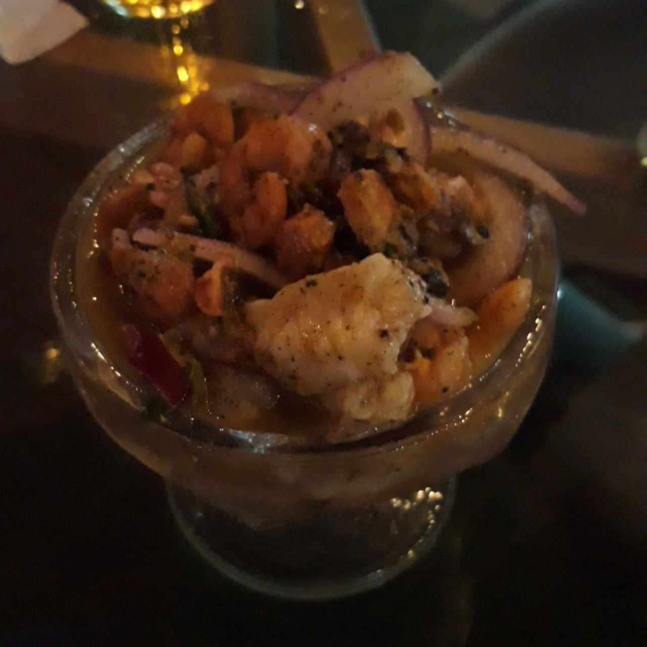 ceviche de combinación 