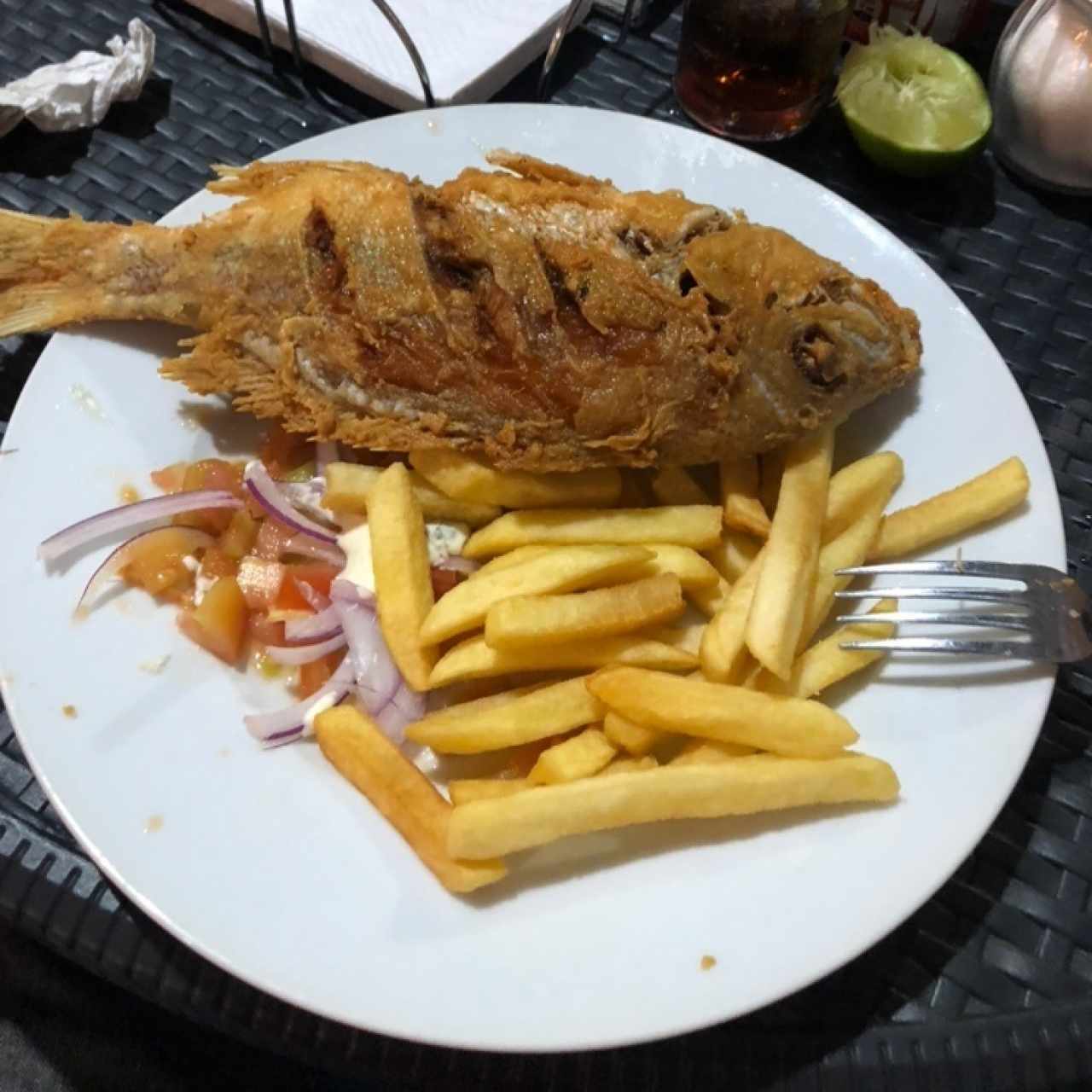 corvina frita 