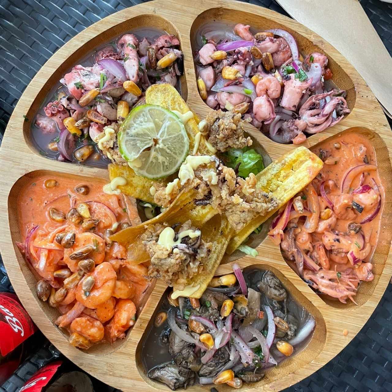 Degustación ceviches 