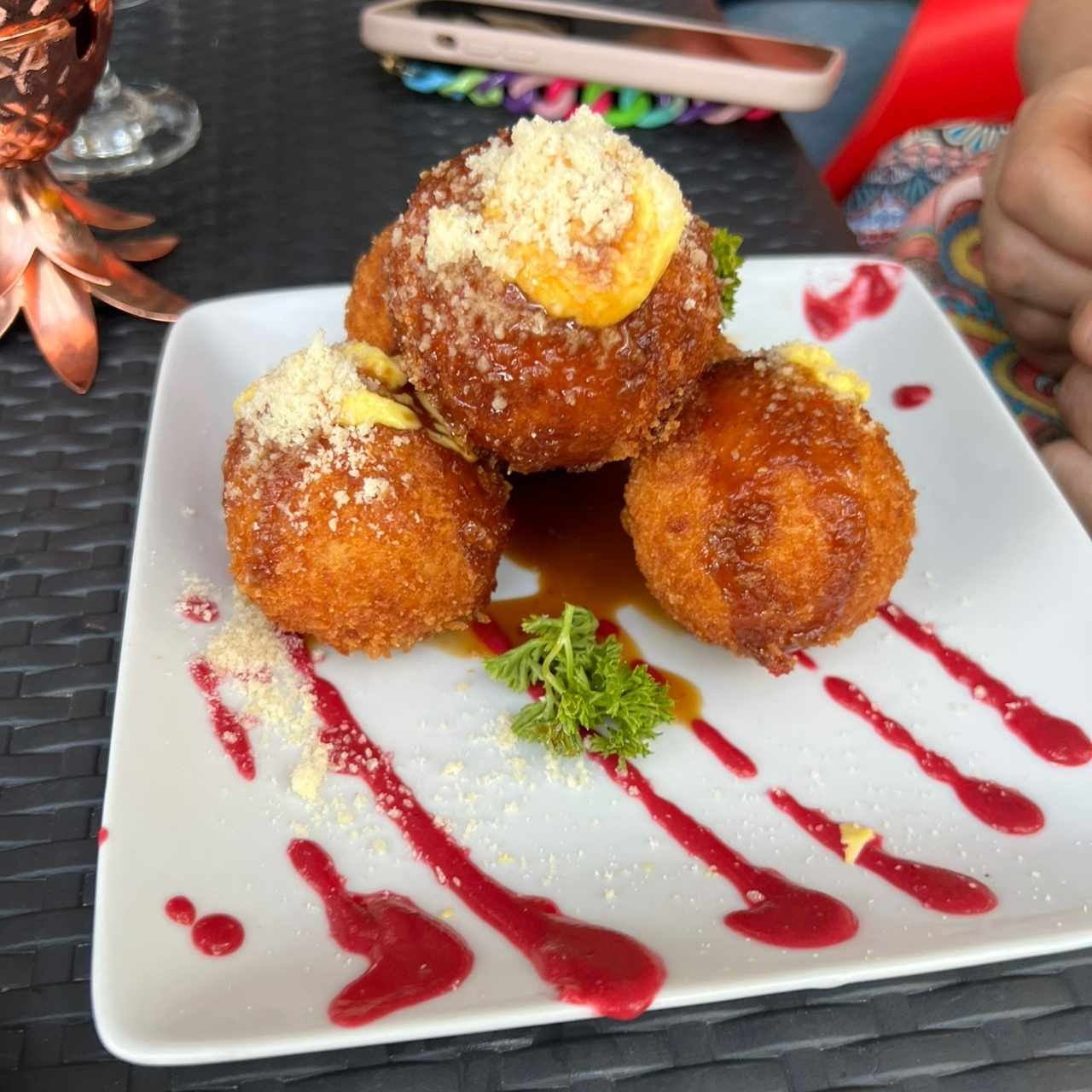 Croquetas de Yuca y Salmon