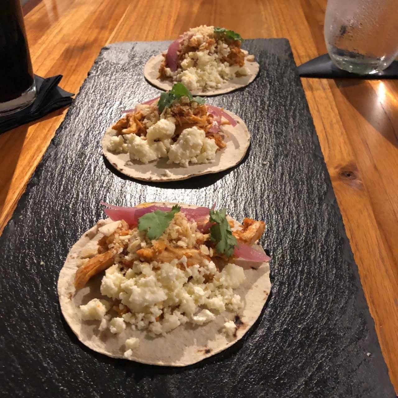 Tacos árabes de pollo