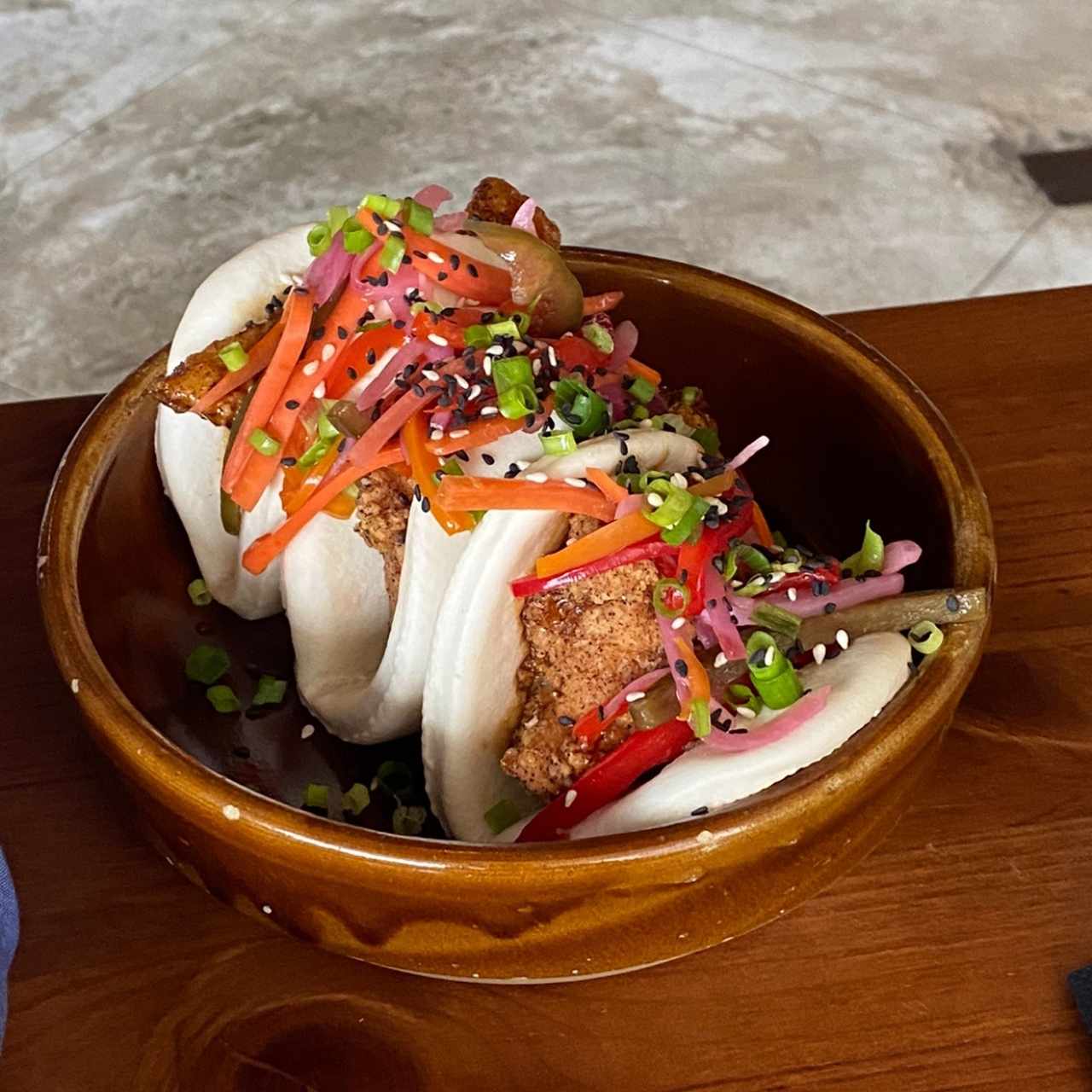 Chicken bao