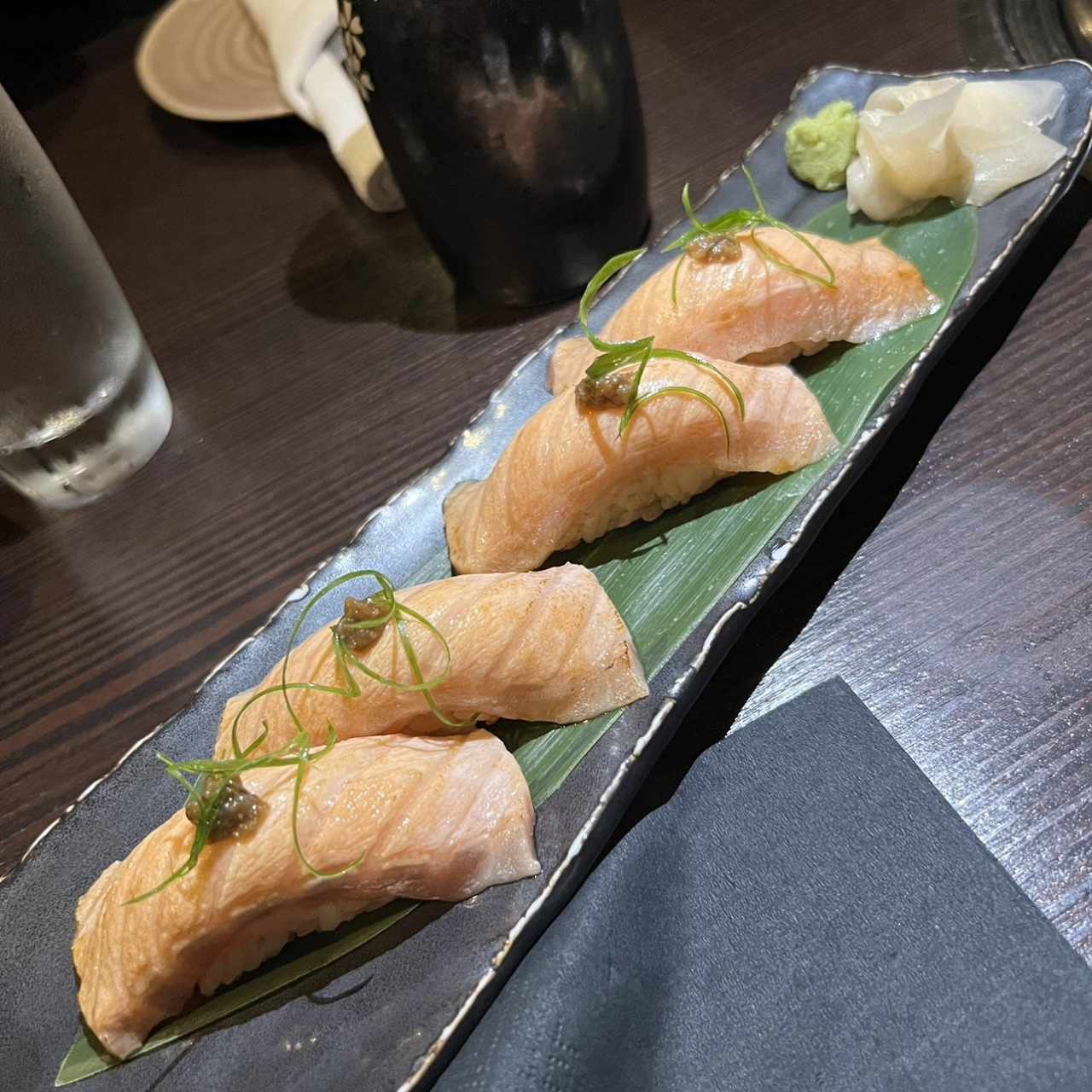 Nigiri de salmon 