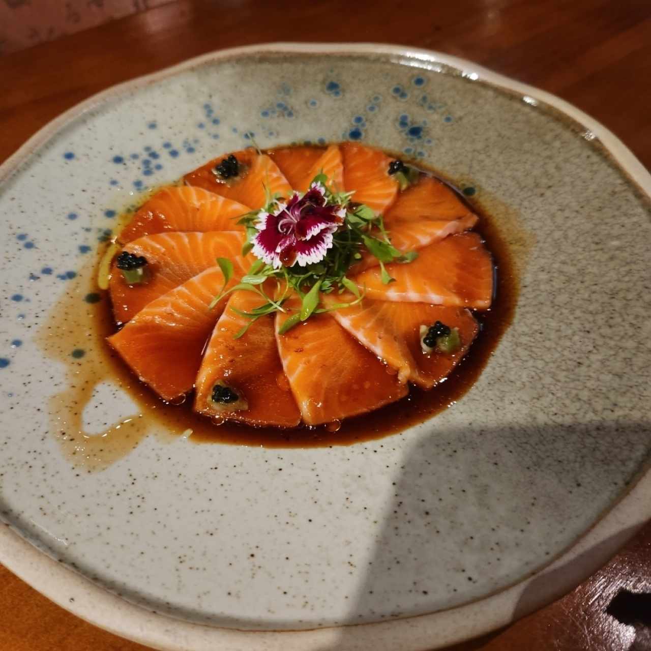 SPECIAL SUSHIBAR - CARPACCIO DE SALMON