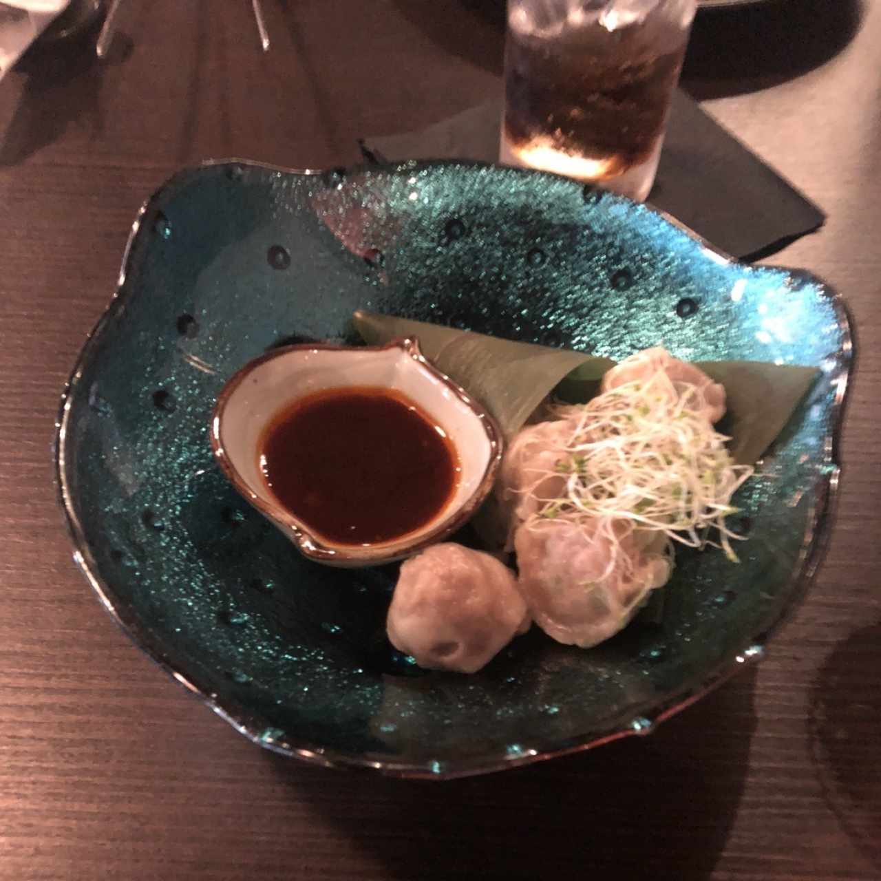 LOBSTER & WAGYU DUMPLINGS IN CHILI SAUCE