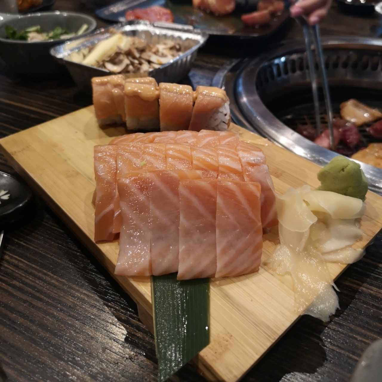 sashimi salmon