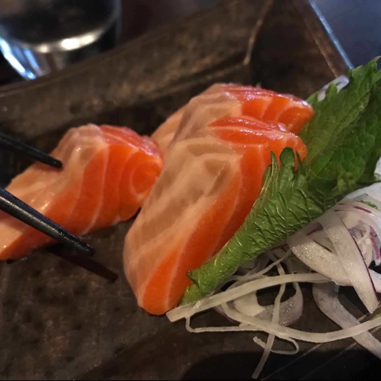 sashimi salmon