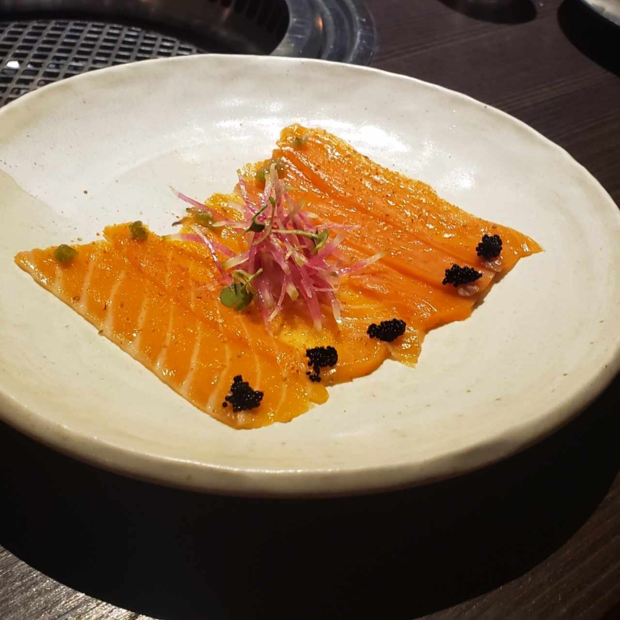 SPECIAL SUSHIBAR - CARPACCIO DE SALMON