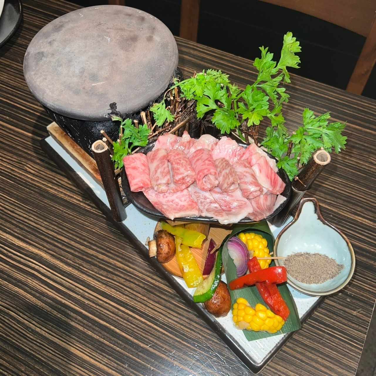 AMERICAN WAGYU STONE COOK