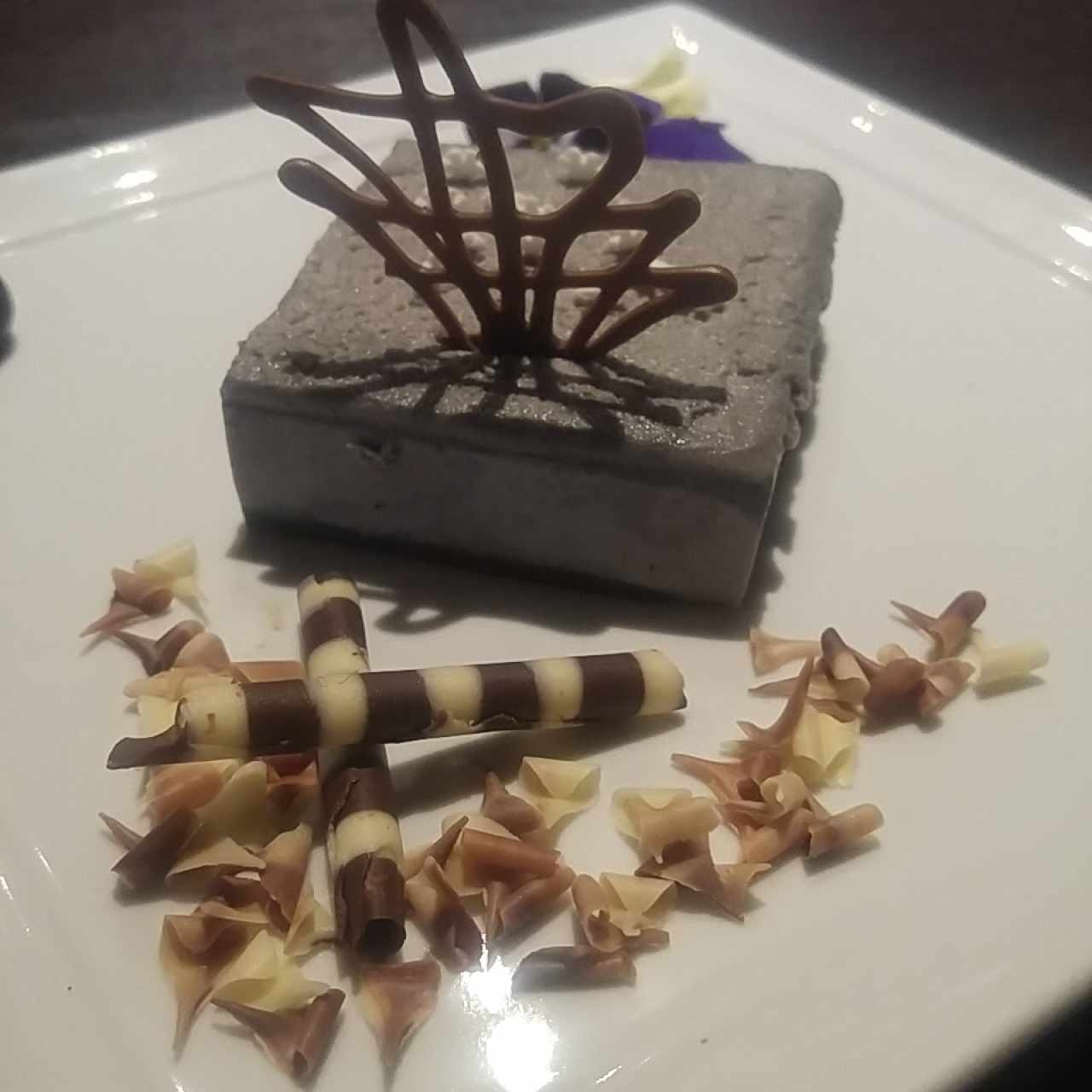 Mousse de semilla de sesamo