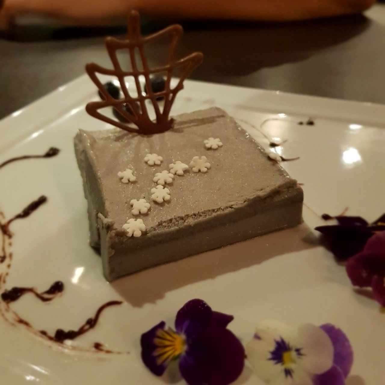 mousse de sesamo