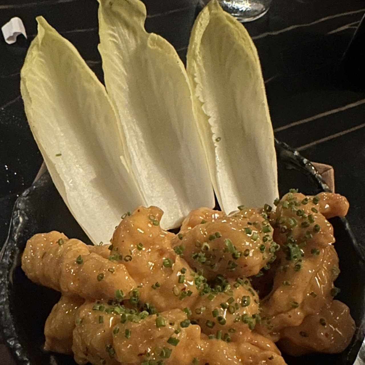 Camarones tempura