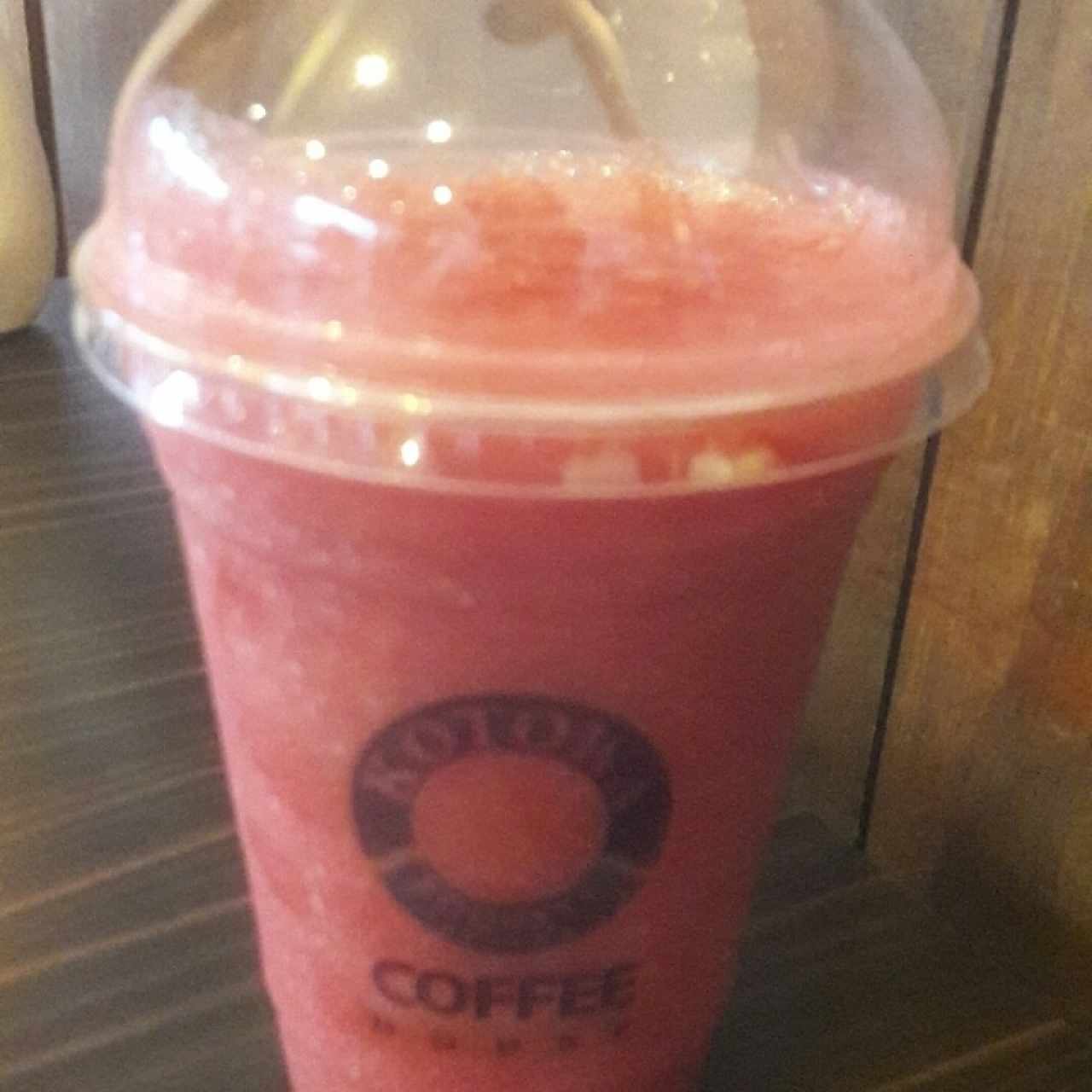 Licuado de fresa