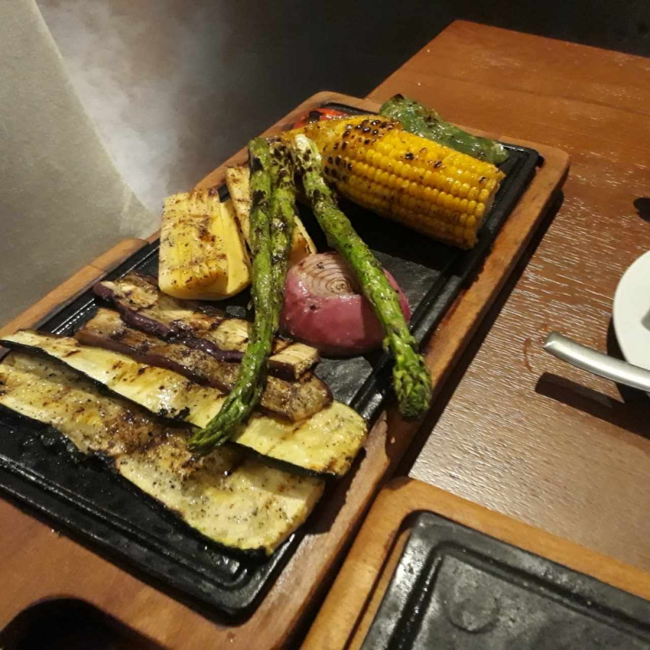 vegetales a la parrilla