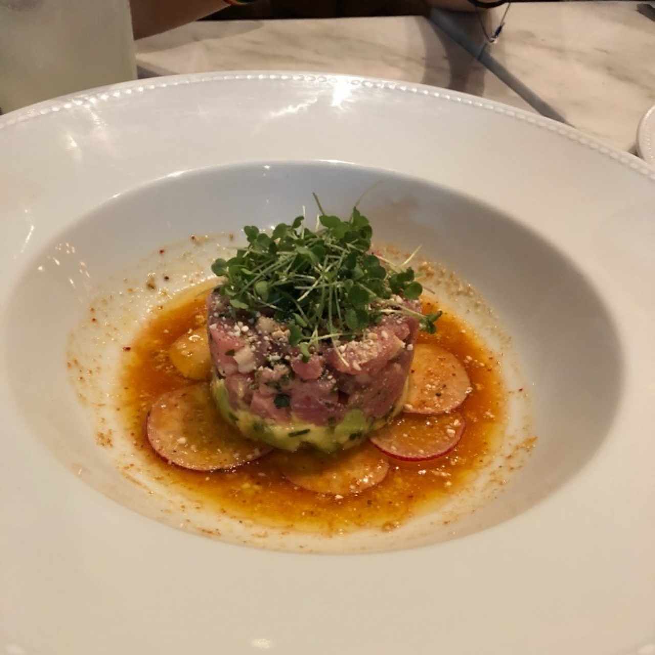 tartare de atun