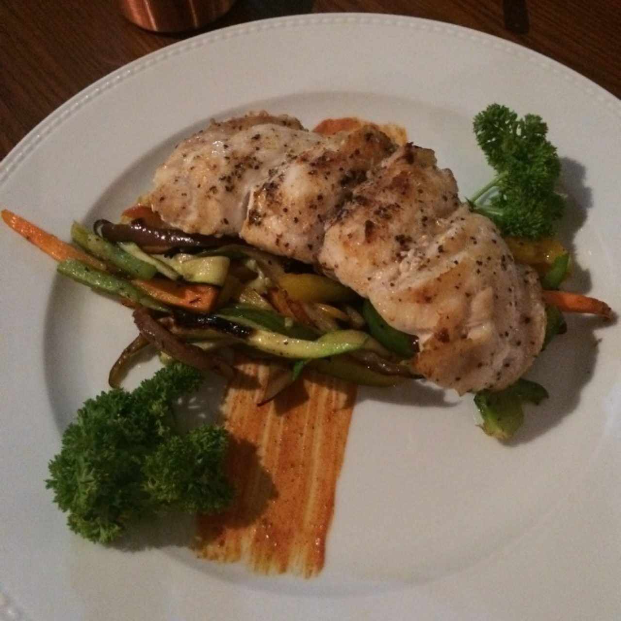 Corvina a la Mantequilla