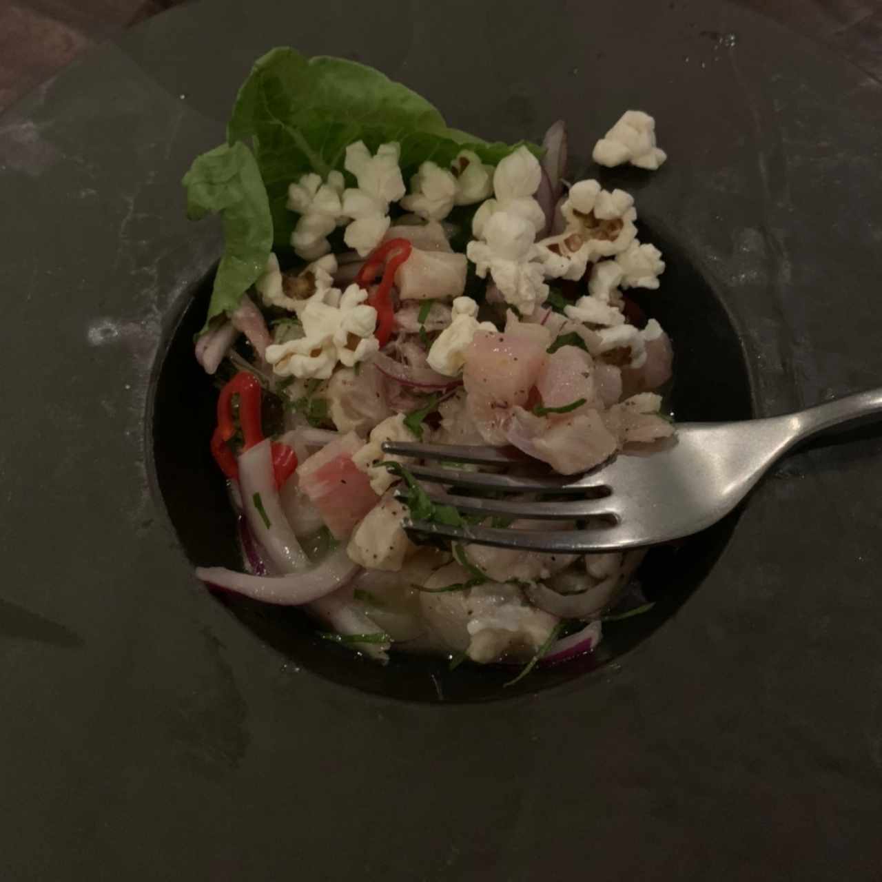 ENTRADAS - CEVICHE DE CORVINA