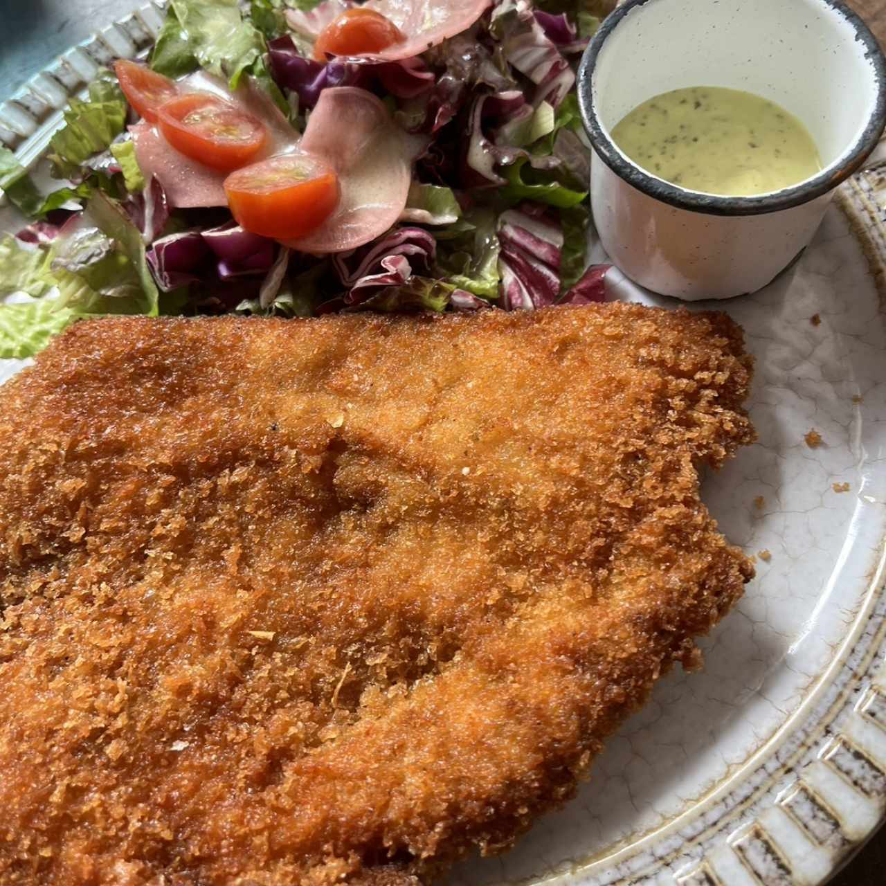 Milanesa de Pollo-lunch