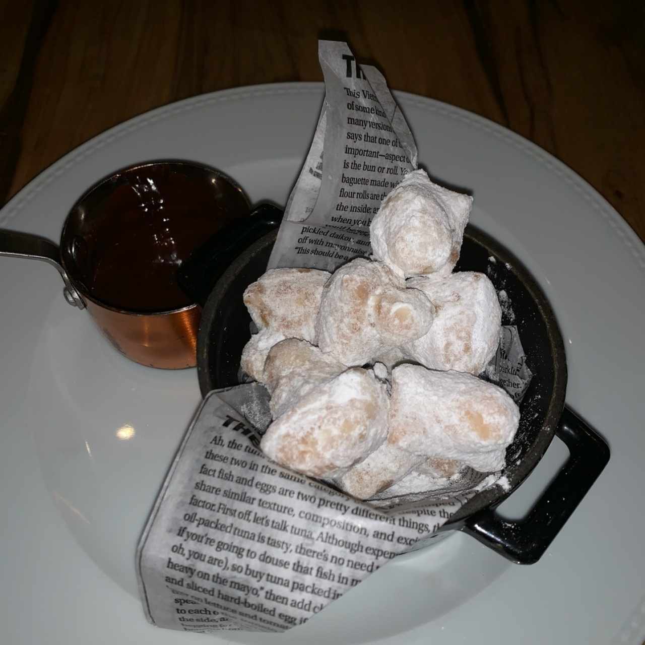 POSTRES - BEIGNETS