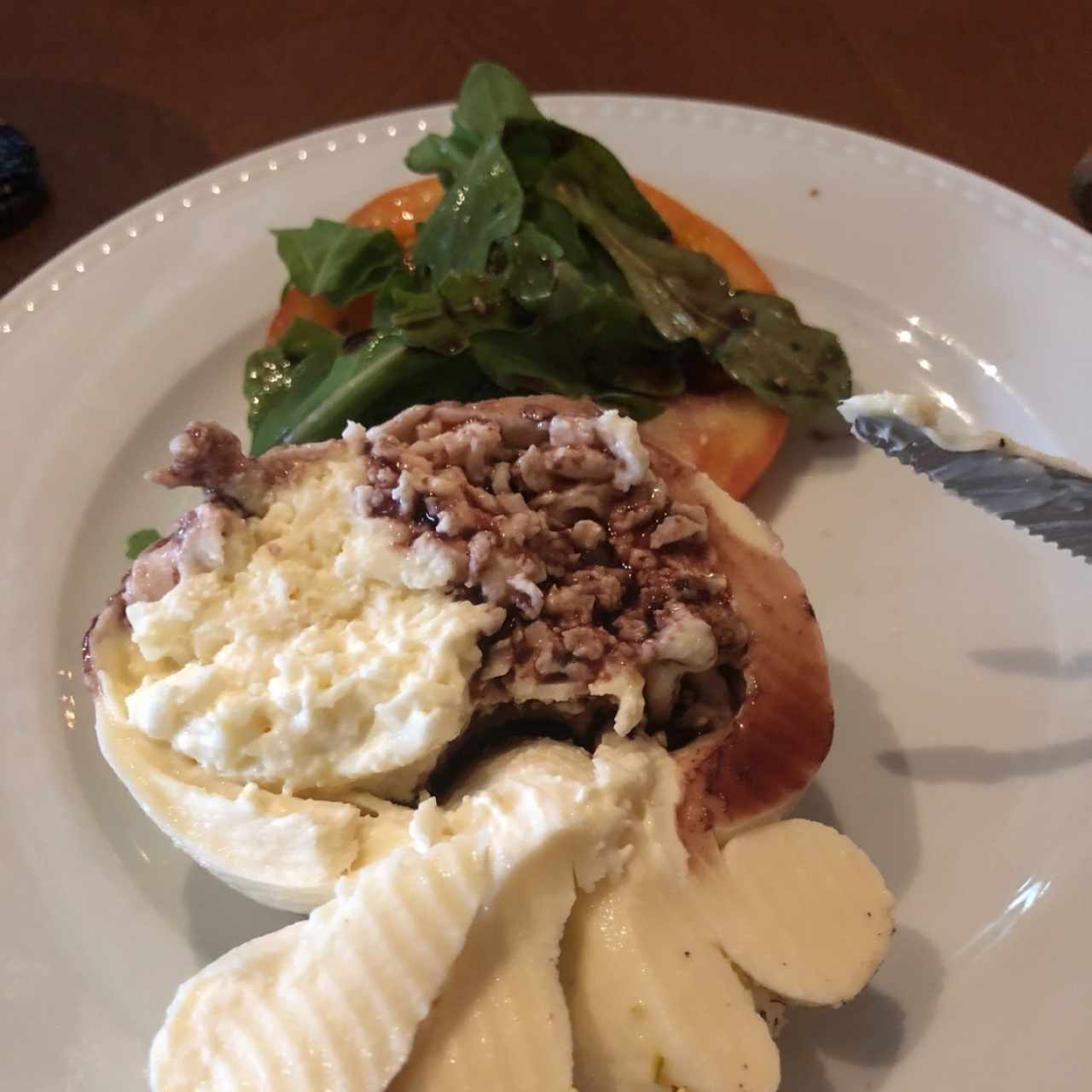 burrata de mozarella buffala