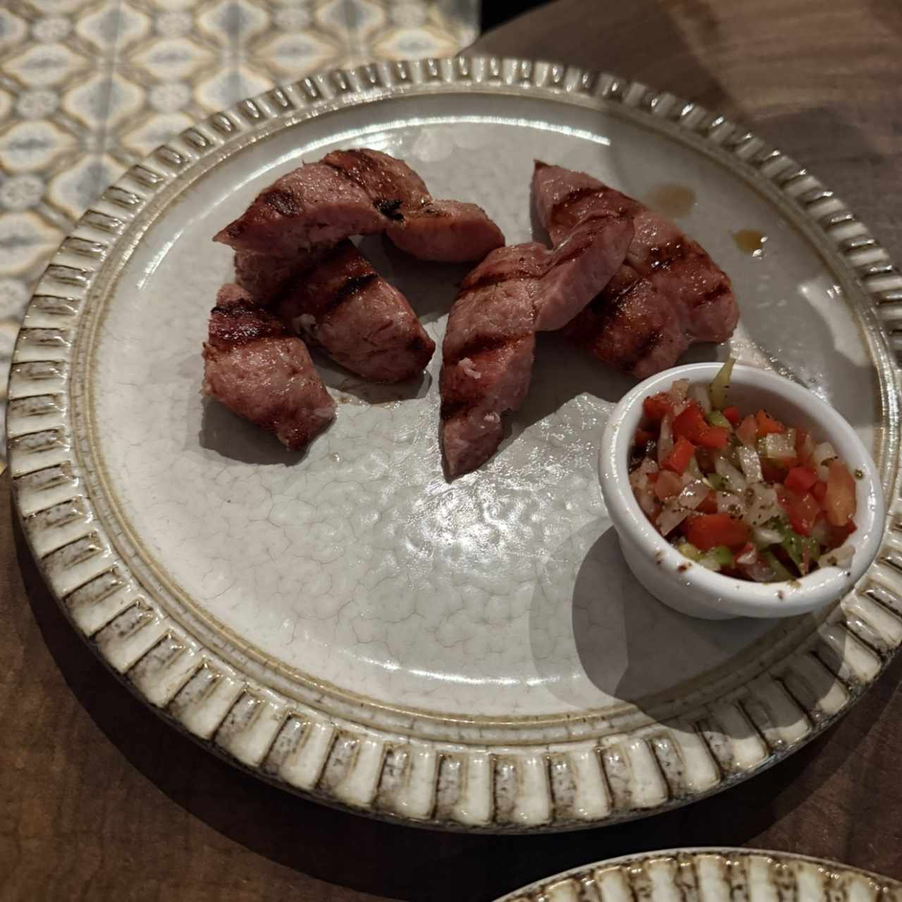 Entradas - Chorizo Parrillero