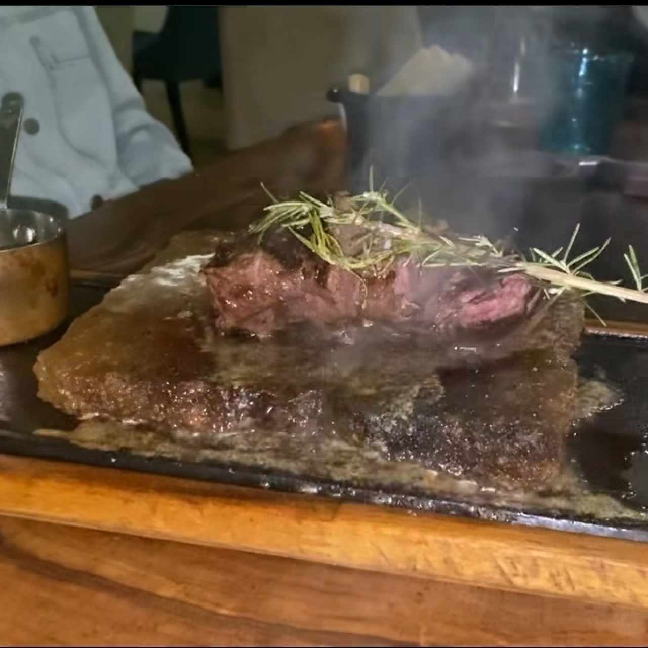 Filete de Res al Fuego con Mezcal