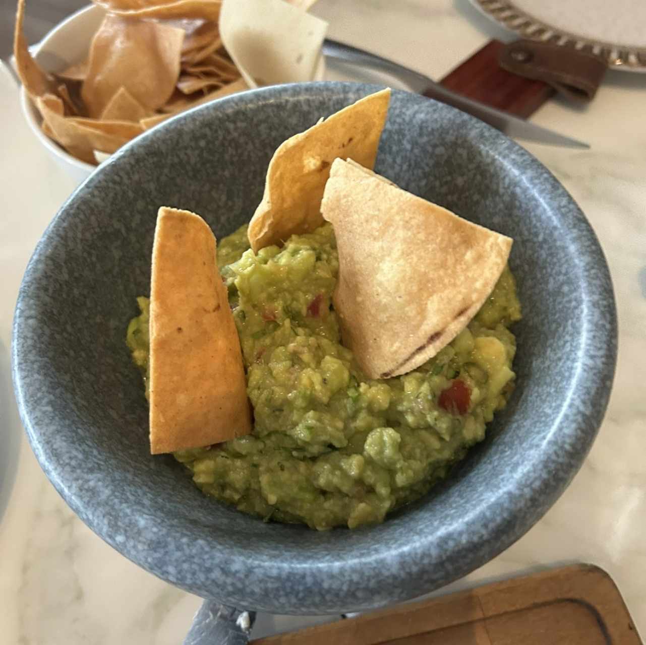 Entradas - Guacamole al Molcajete