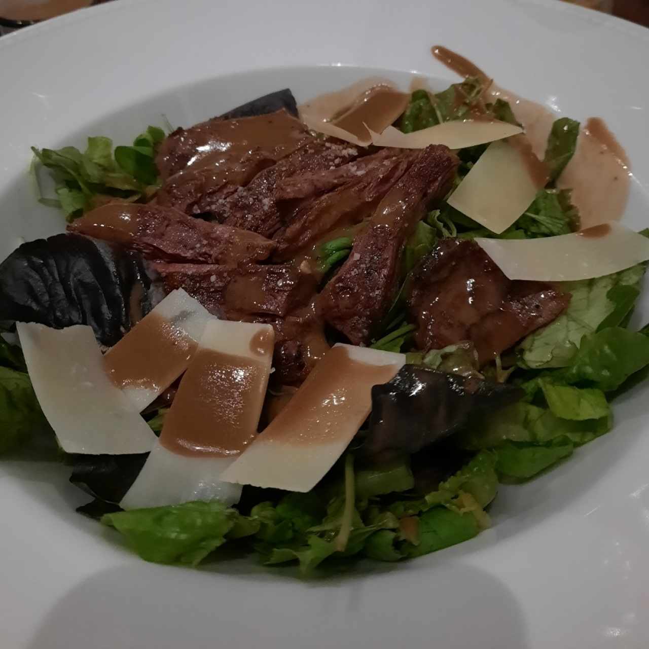 steak salad