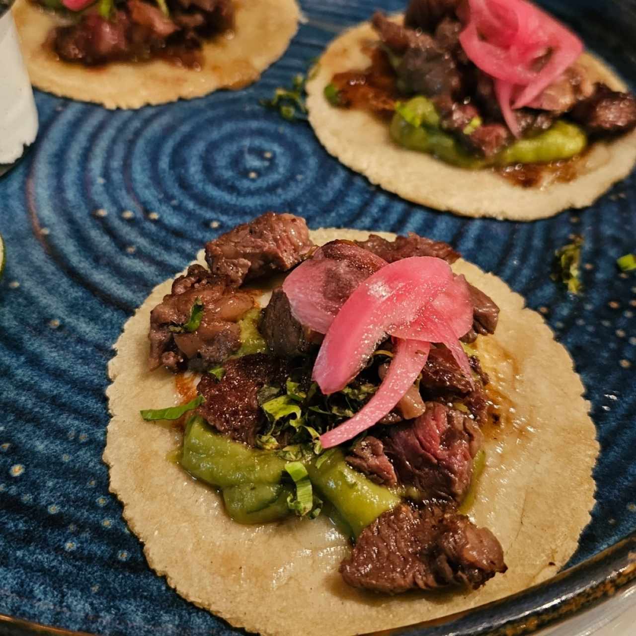 Tacos de Rib Eye