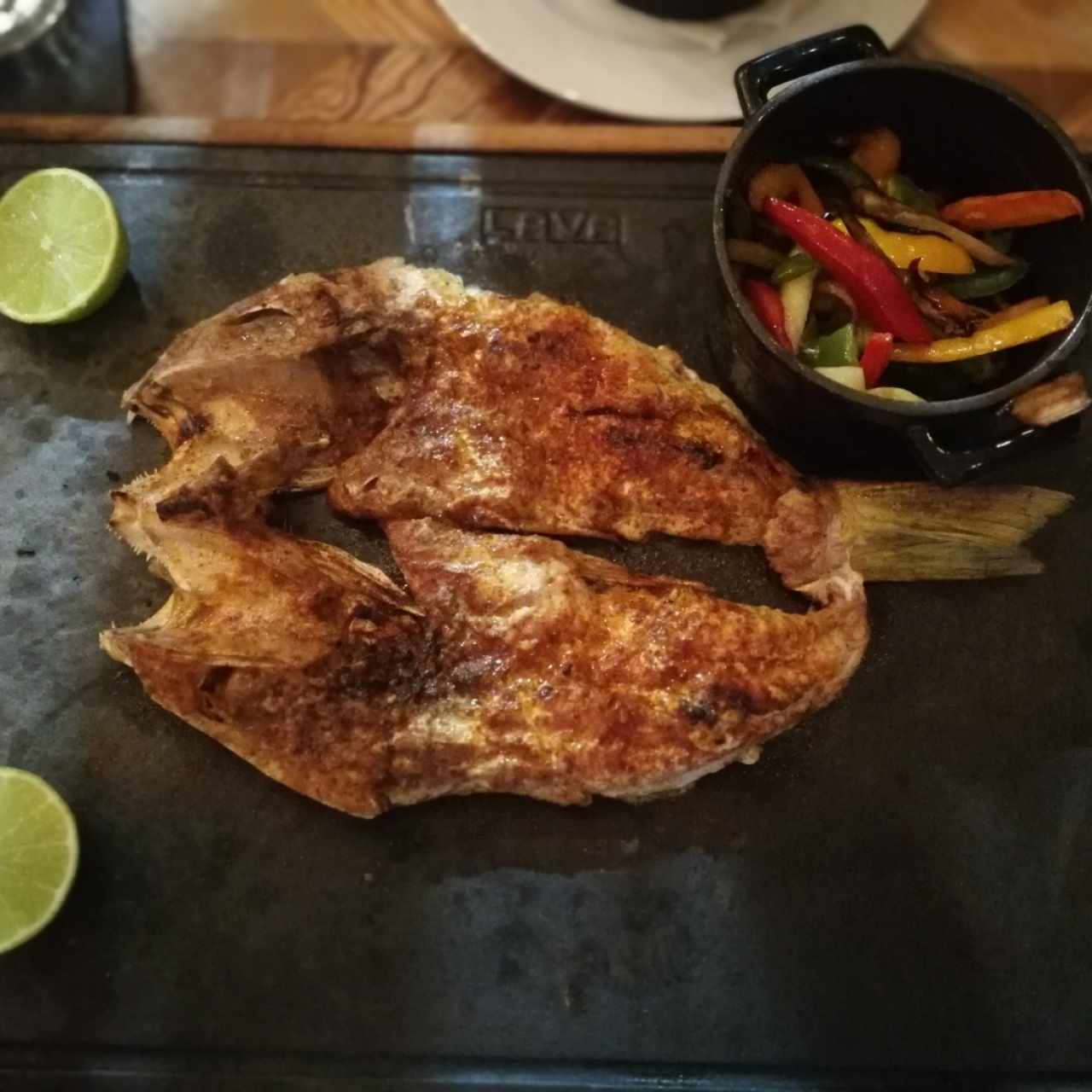 pescado asado