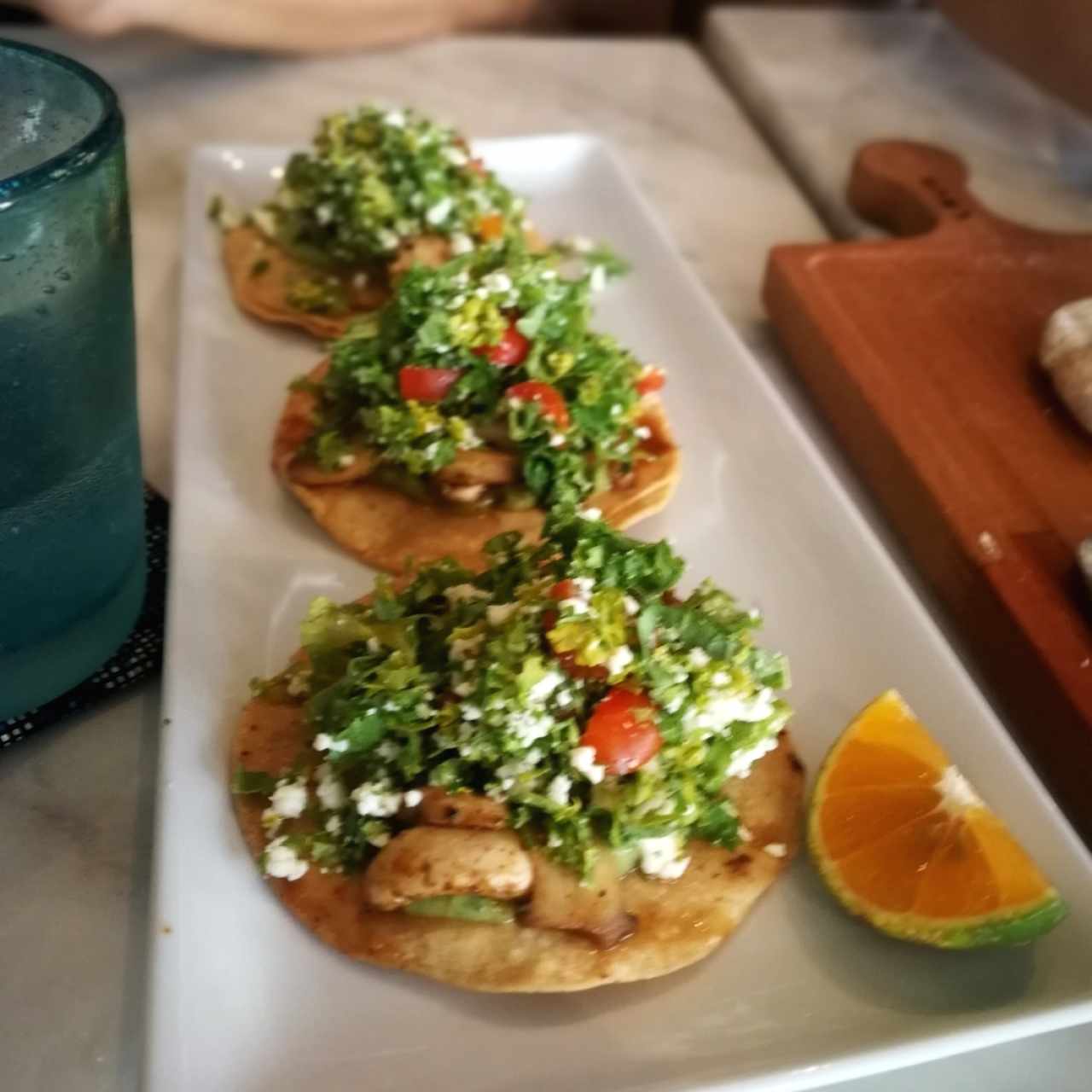 tostadas vegetarianas 