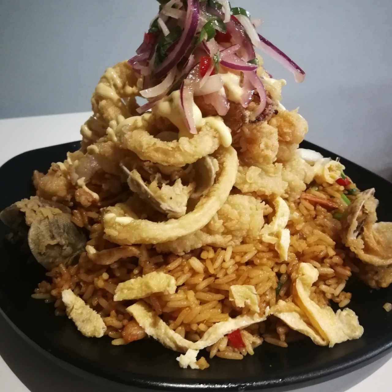 arroz de combinación