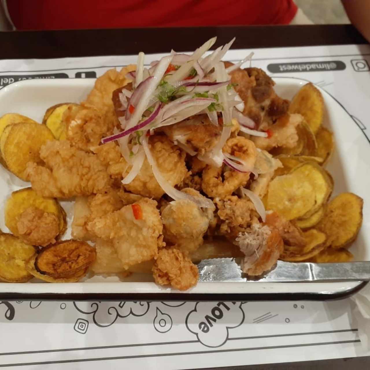 Jalea de marisco mixta especial