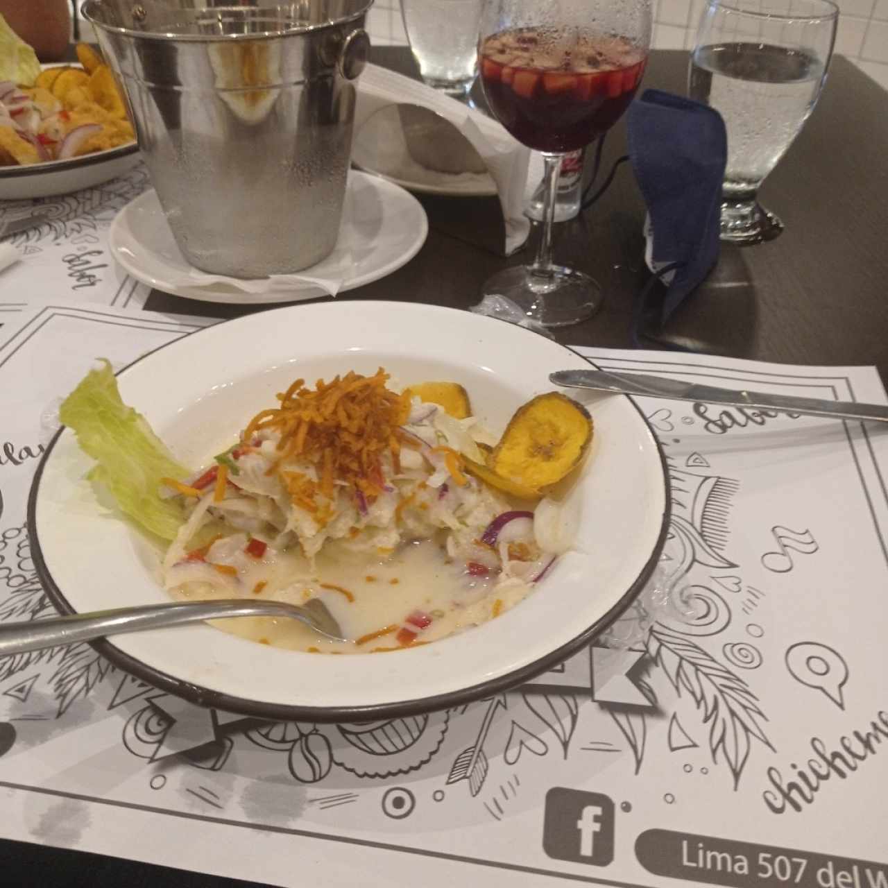 ceviche estilo peruano