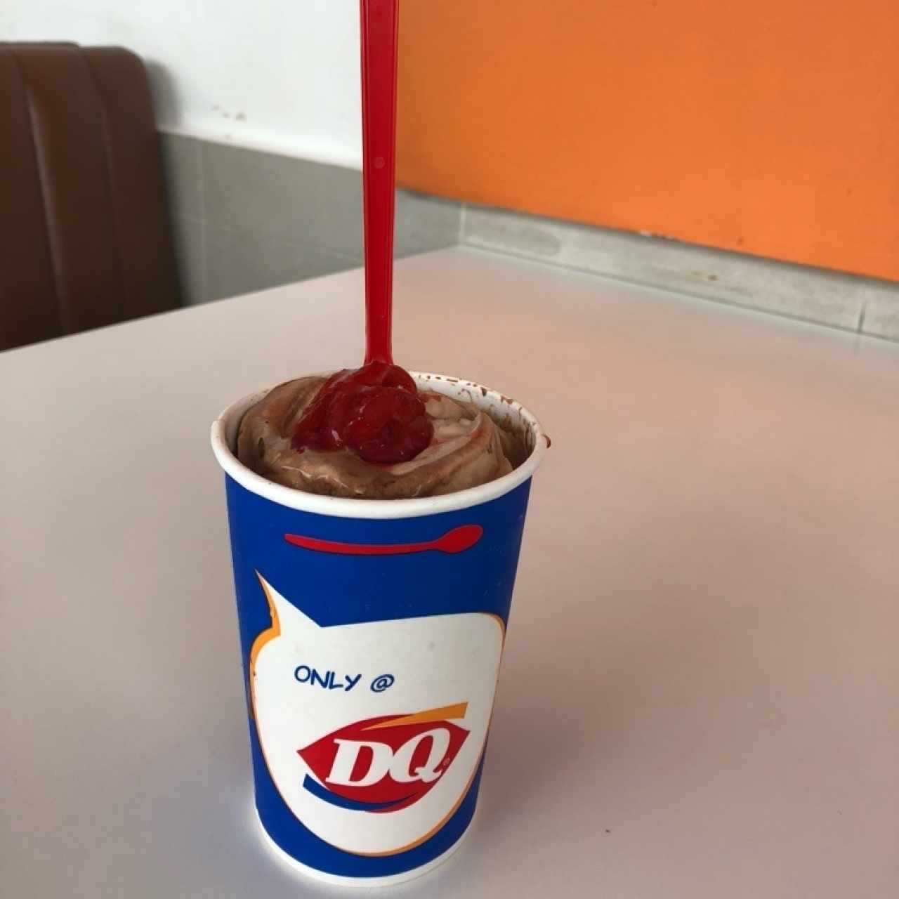 Chocolate fresa blizzard