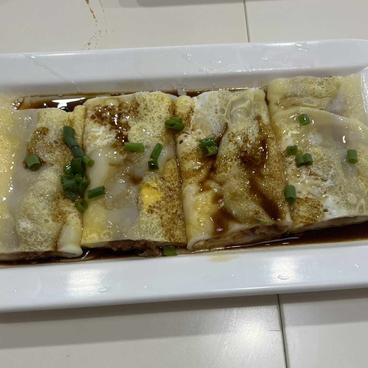 CHEE CHEUNG FUN DE PUERCO ASADO