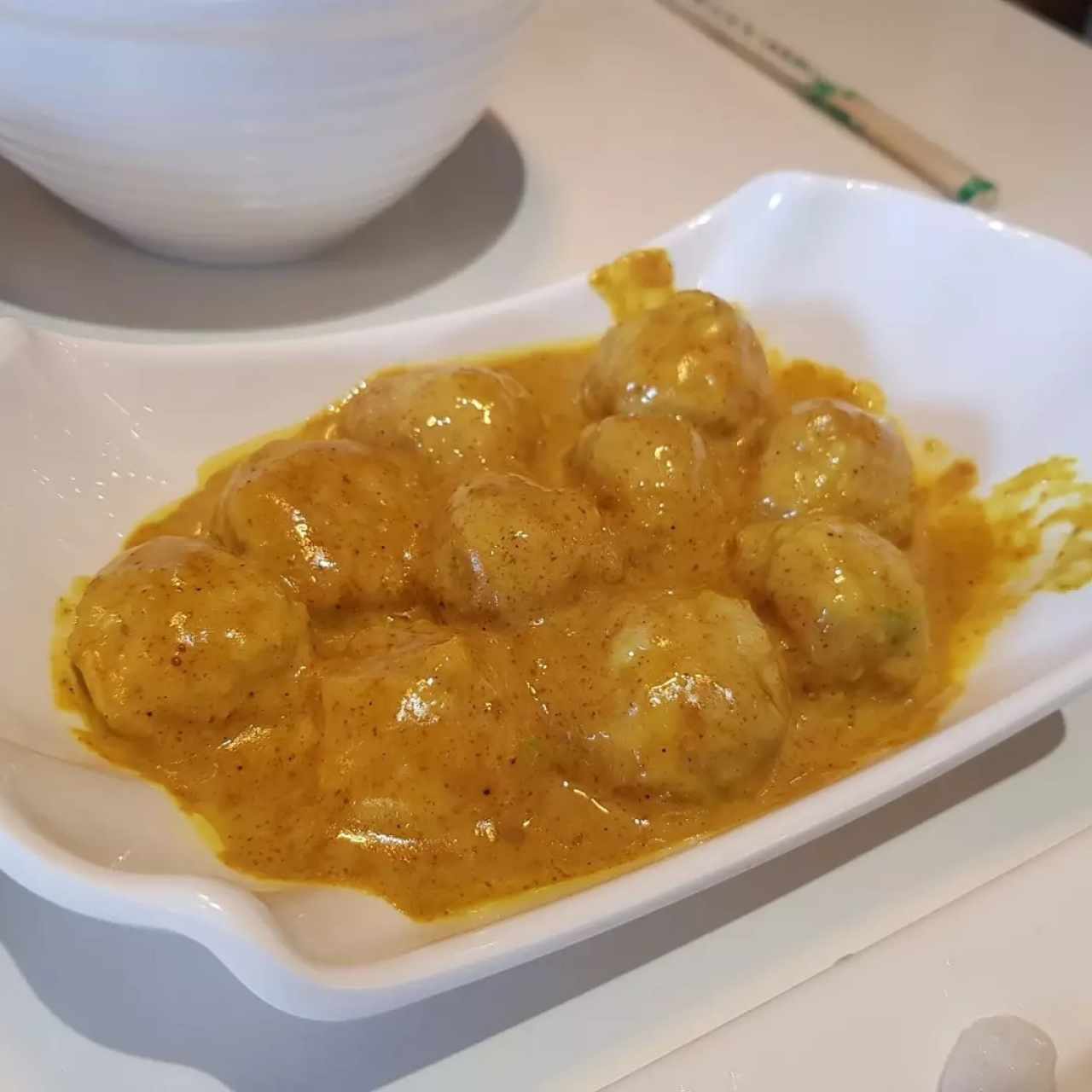 curry fish ball