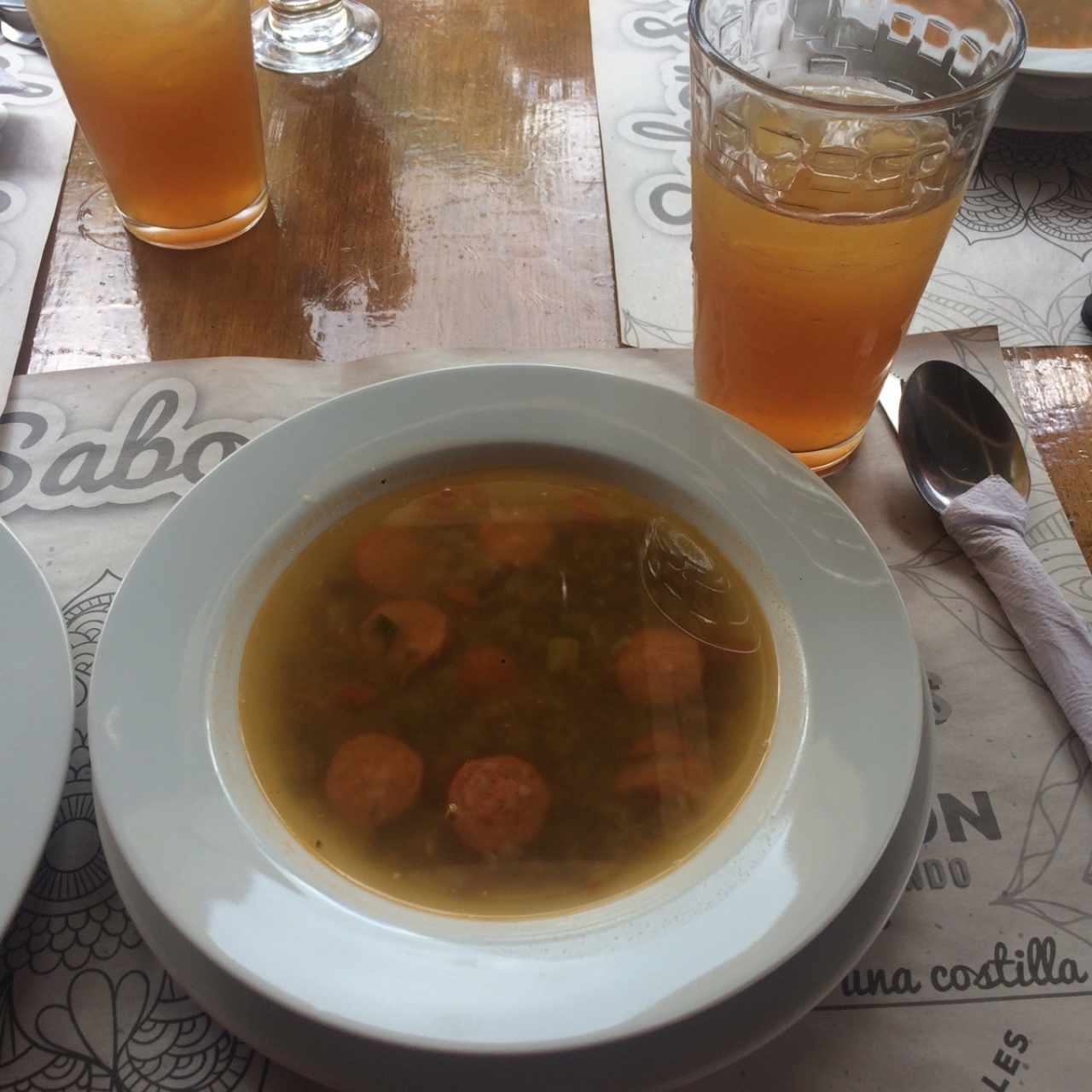 sopa de lentejas 