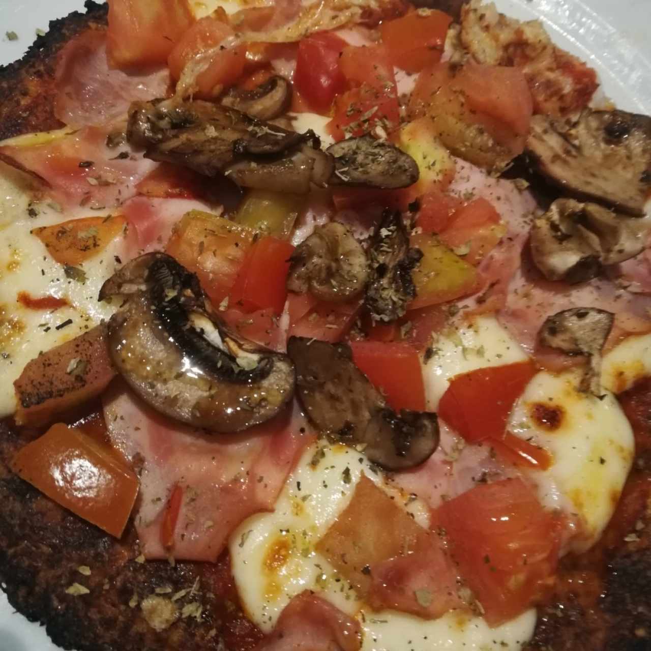 pizza de coliflor