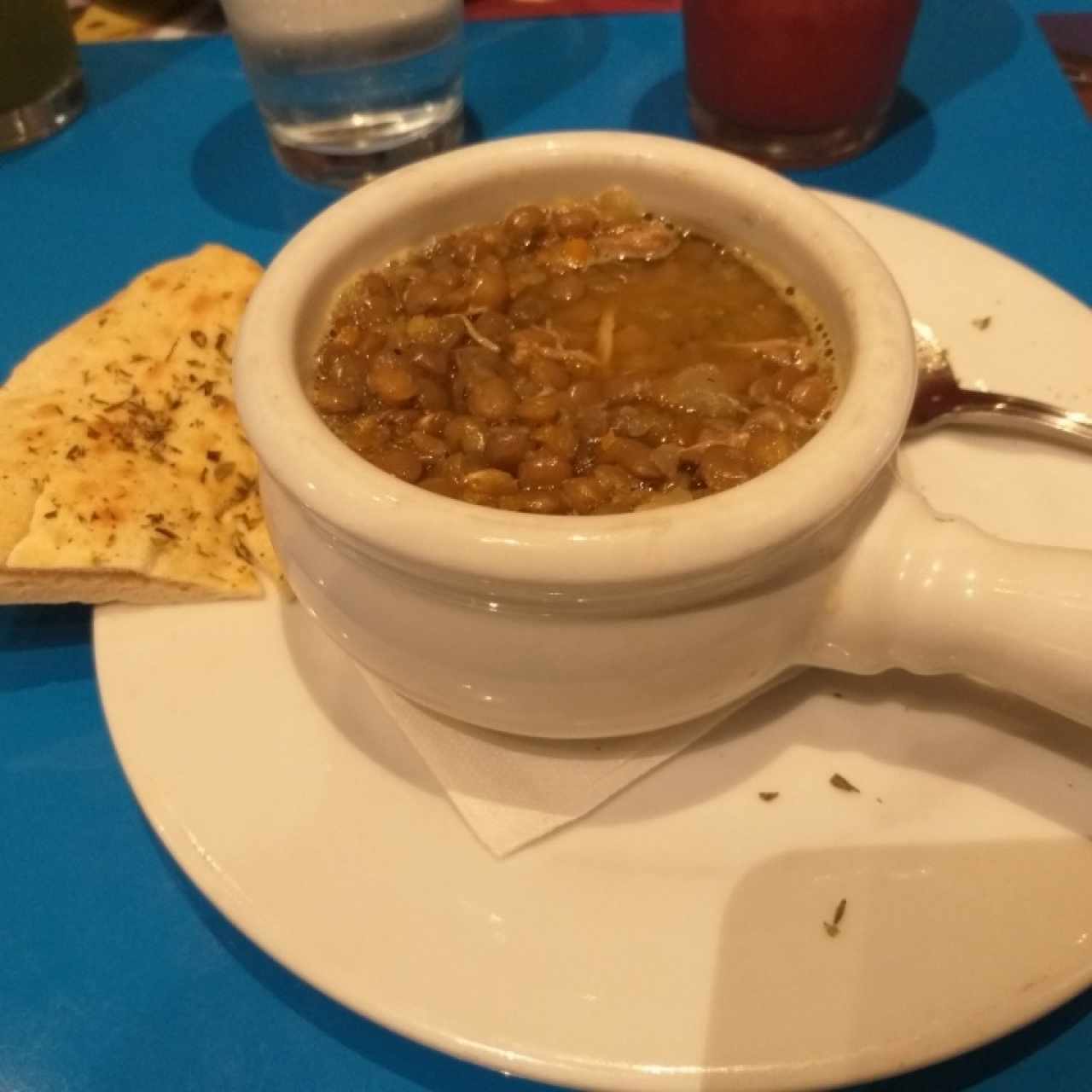 sopa de lenteja