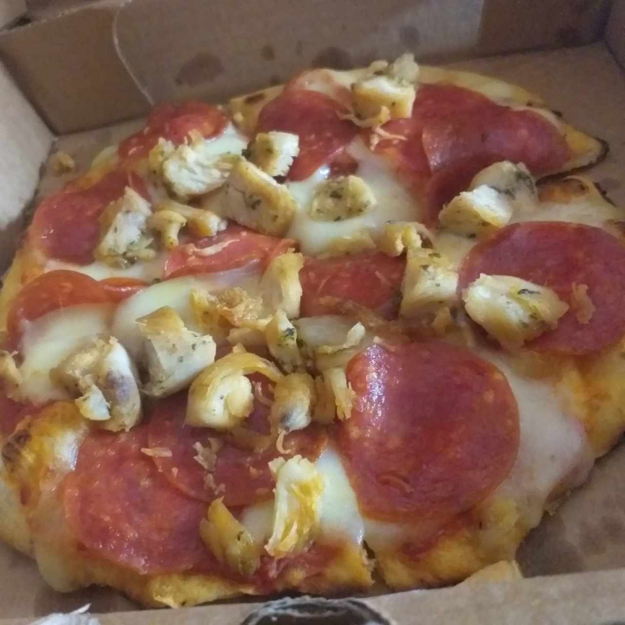 Pollo pepperoni