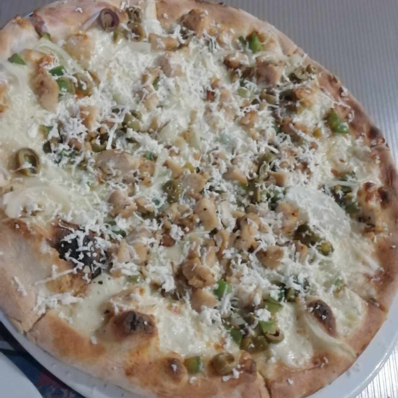 Pizza de pollo