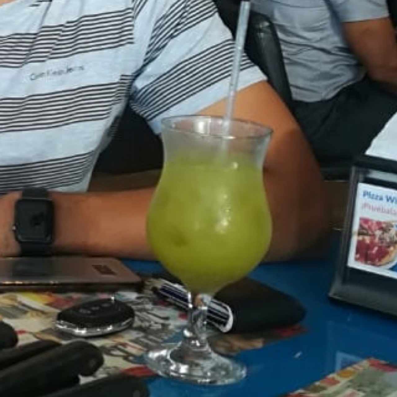 bebida de piña. 