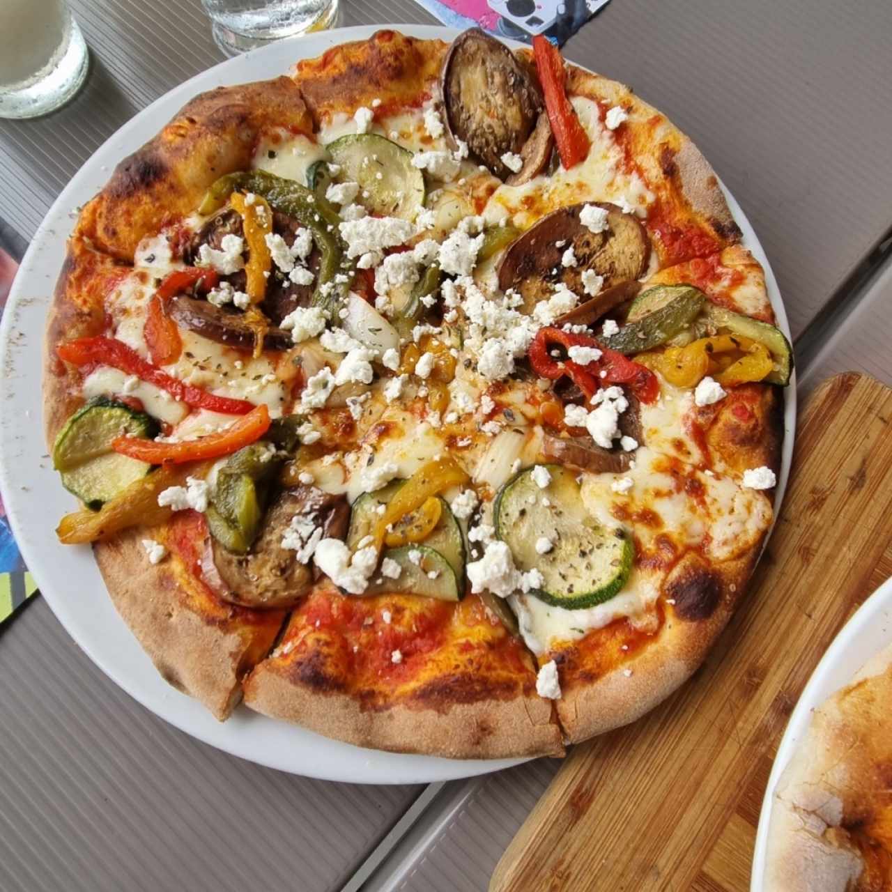 Pizza vegetariana