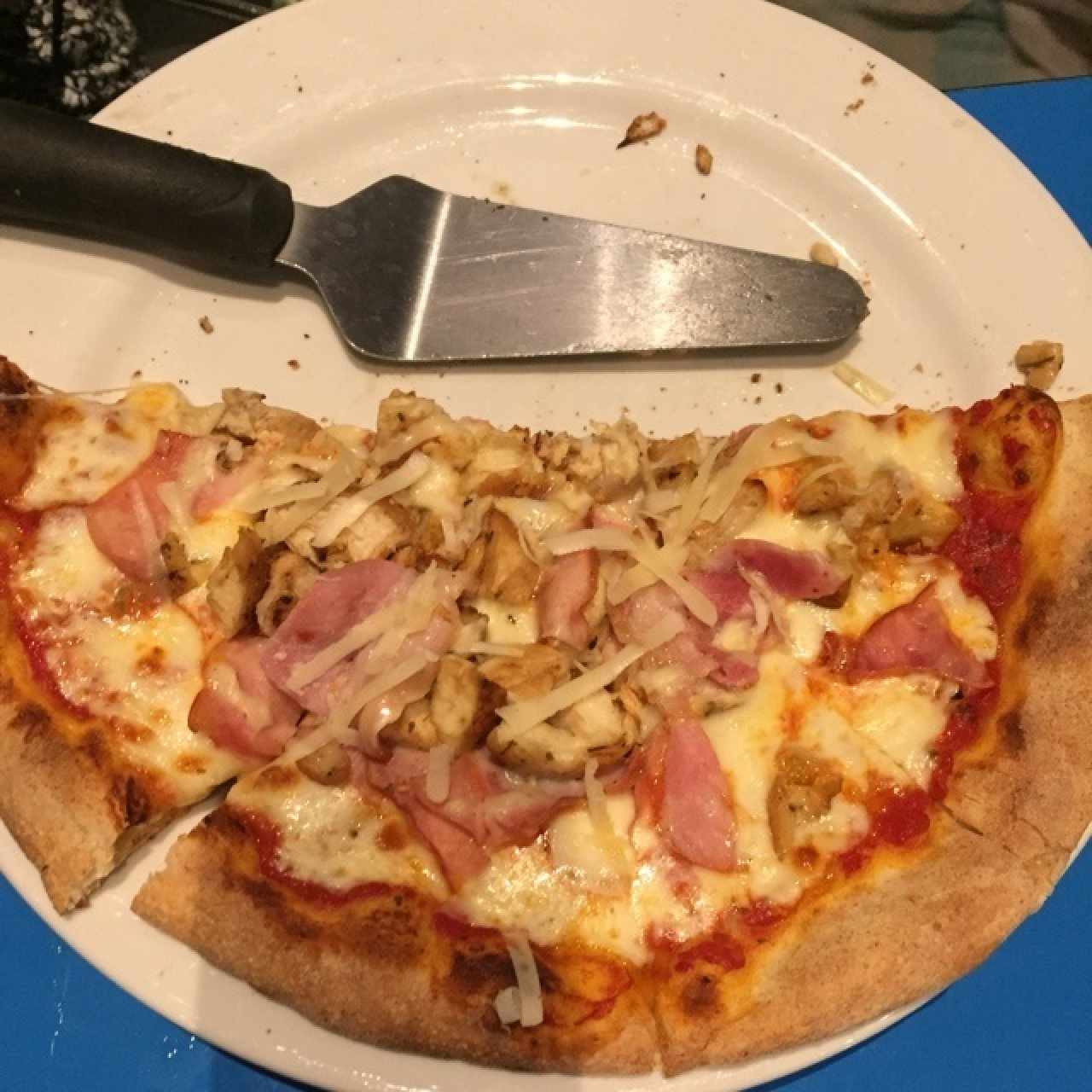 pizza de pollo toscana