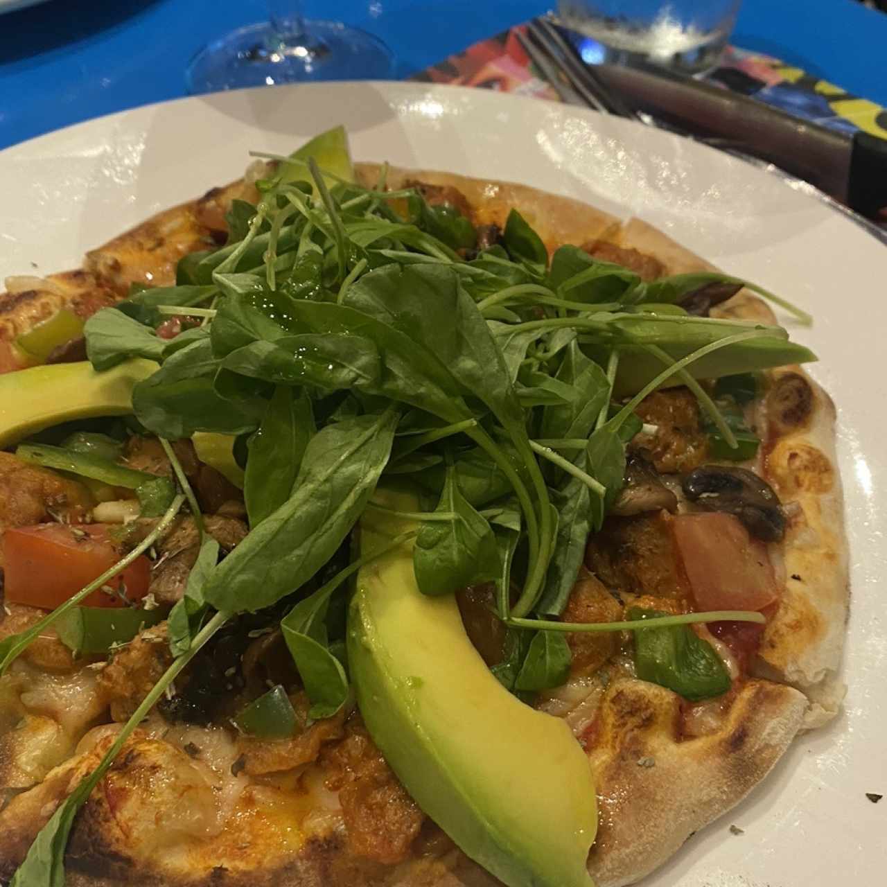 Menú Saludable - Pizza Vegetariana (9'')