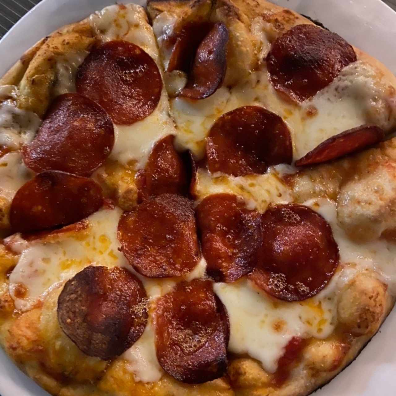 PIZZA DE PEPPERONI (niños)